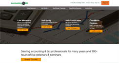 Desktop Screenshot of accountinged.com